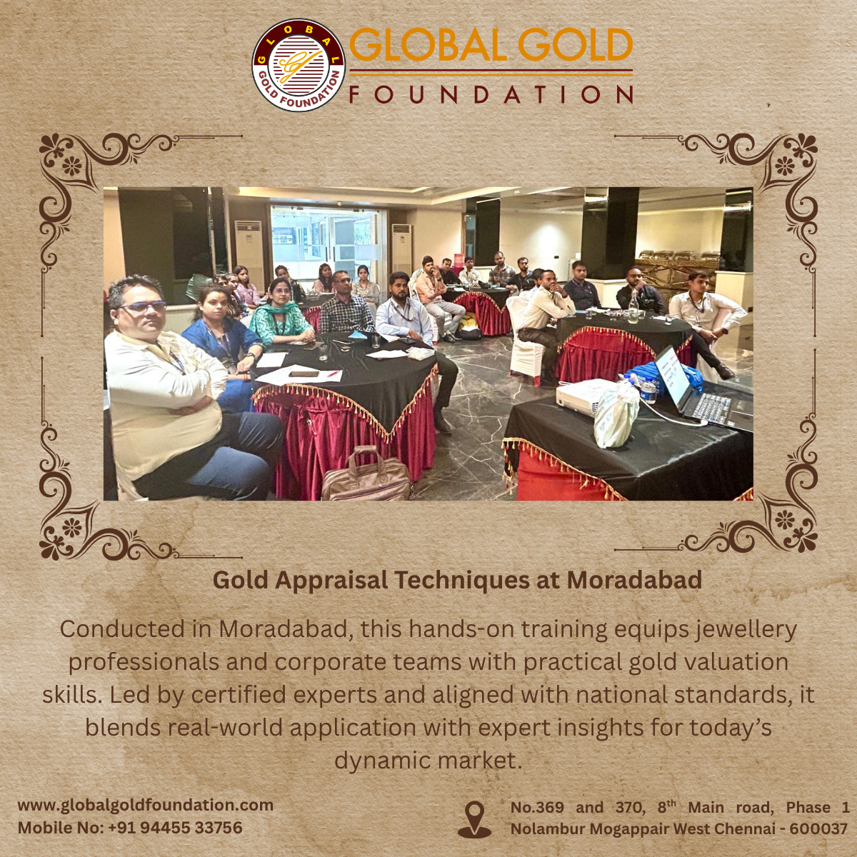 Gold Appraisal Techniques in Moradabad